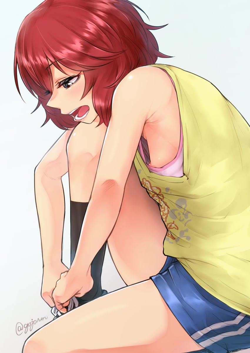 murakami tomoe (idolmaster and 1 more) drawn by gojarun