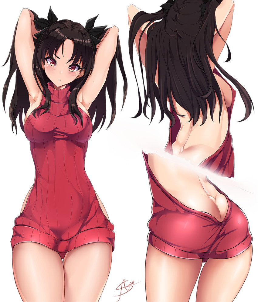 tohsaka rin (fate and 1 more) drawn by azuran0