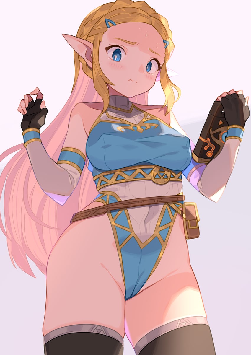 princess zelda (the legend of zelda and 1 more) drawn by spring2013
