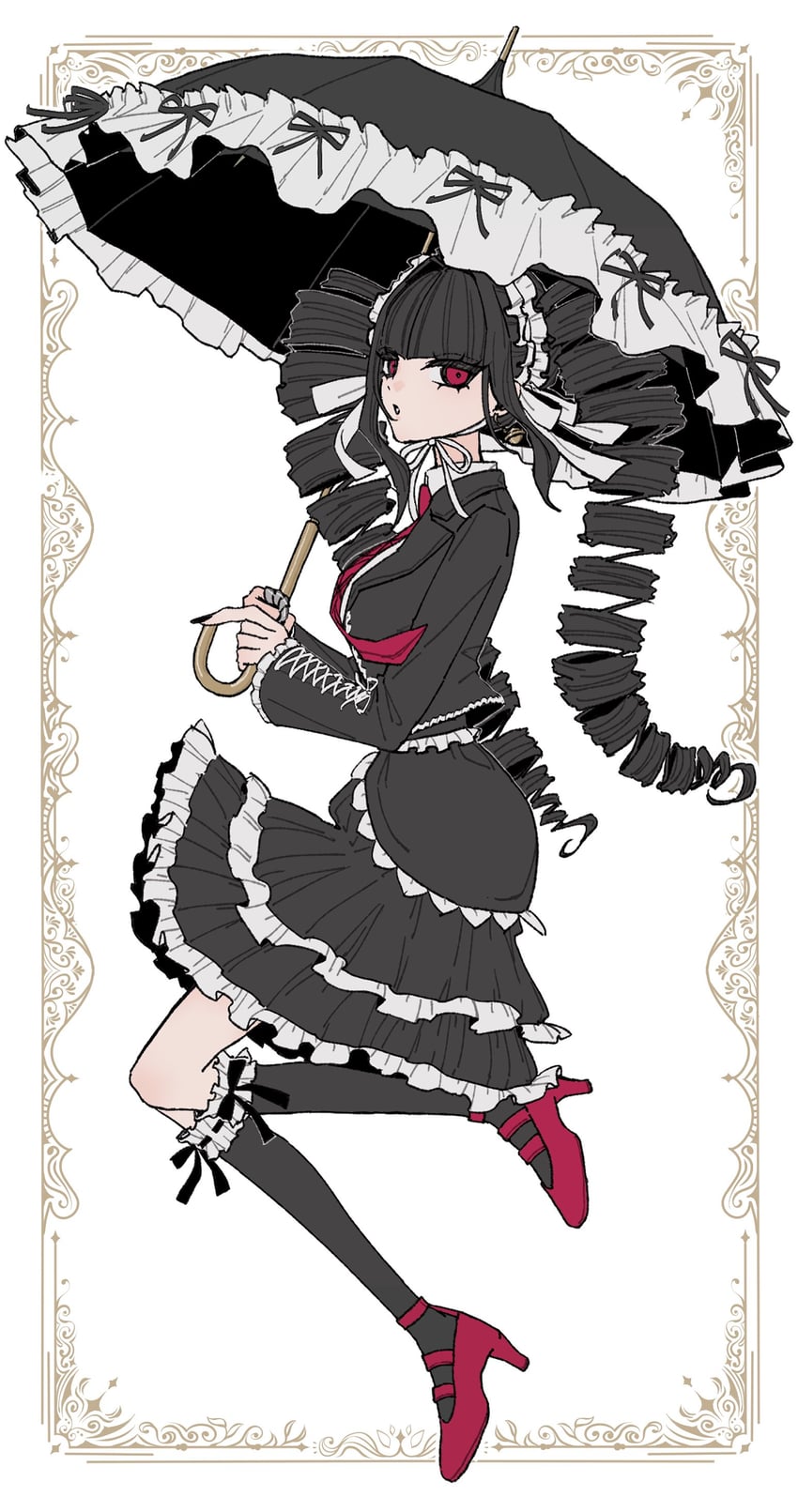 celestia ludenberg (danganronpa and 1 more) drawn by raamensusure