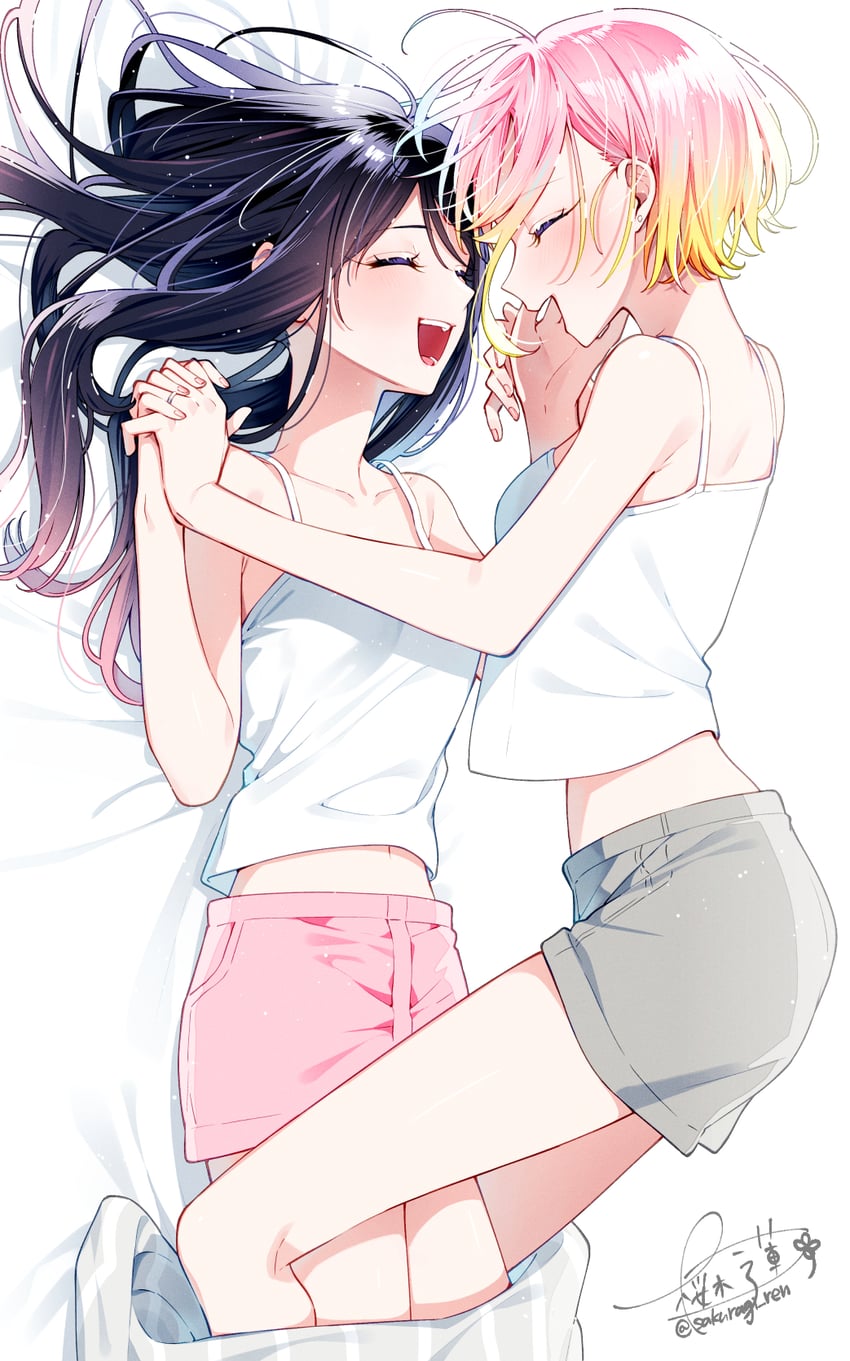 ootsuki nagisa and komiyama mashiro (anemone wa netsu wo obiru) drawn by sakuragi_ren