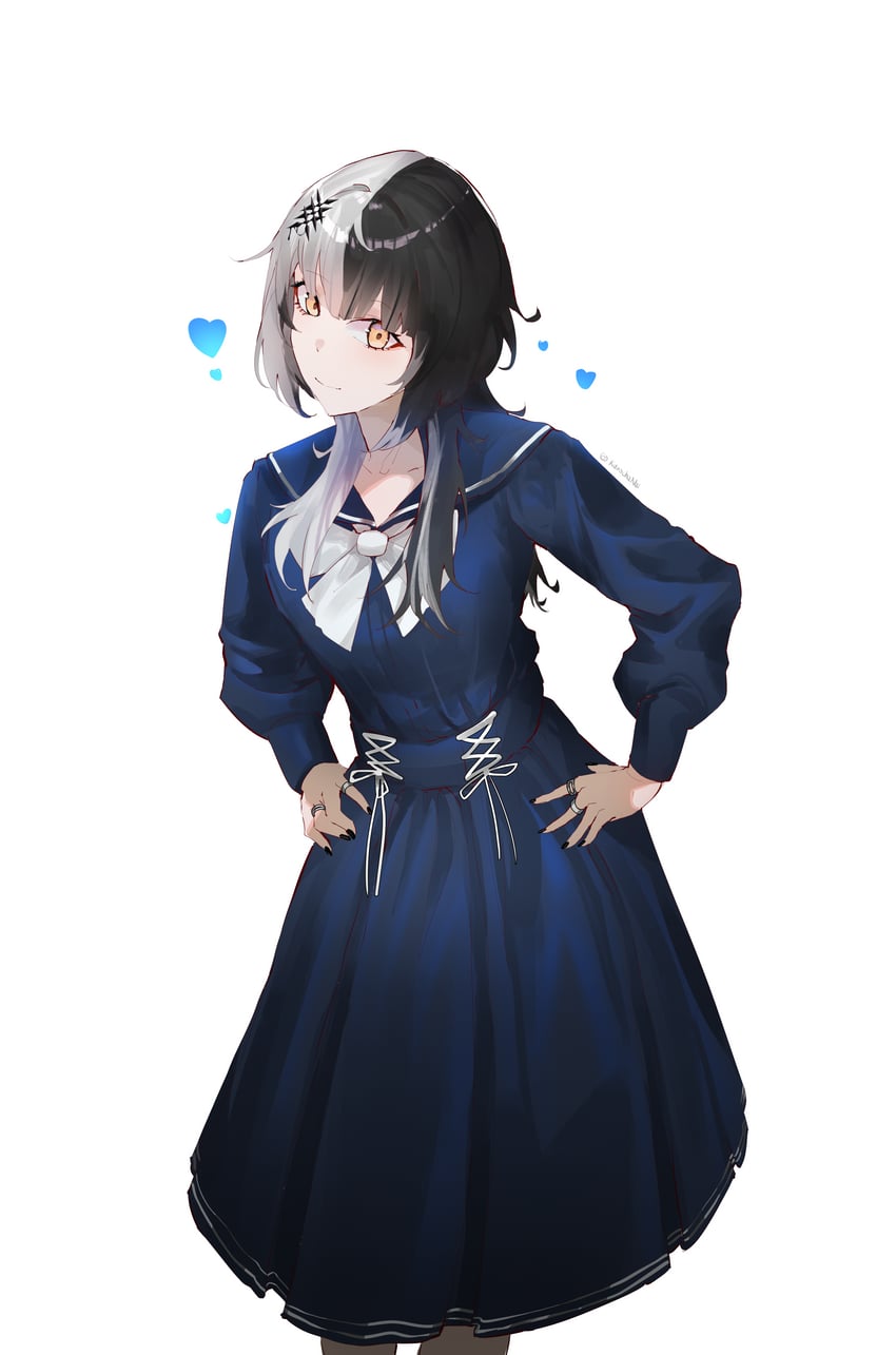 shiori novella (hololive and 1 more) drawn by kurochanai