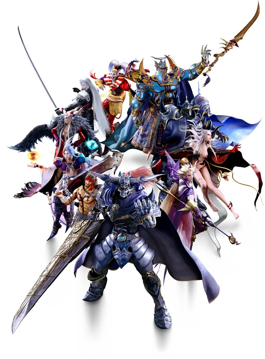 sephiroth, kuja, kefka palazzo, golbez, ultimecia, and 5 more (final fantasy and 13 more)