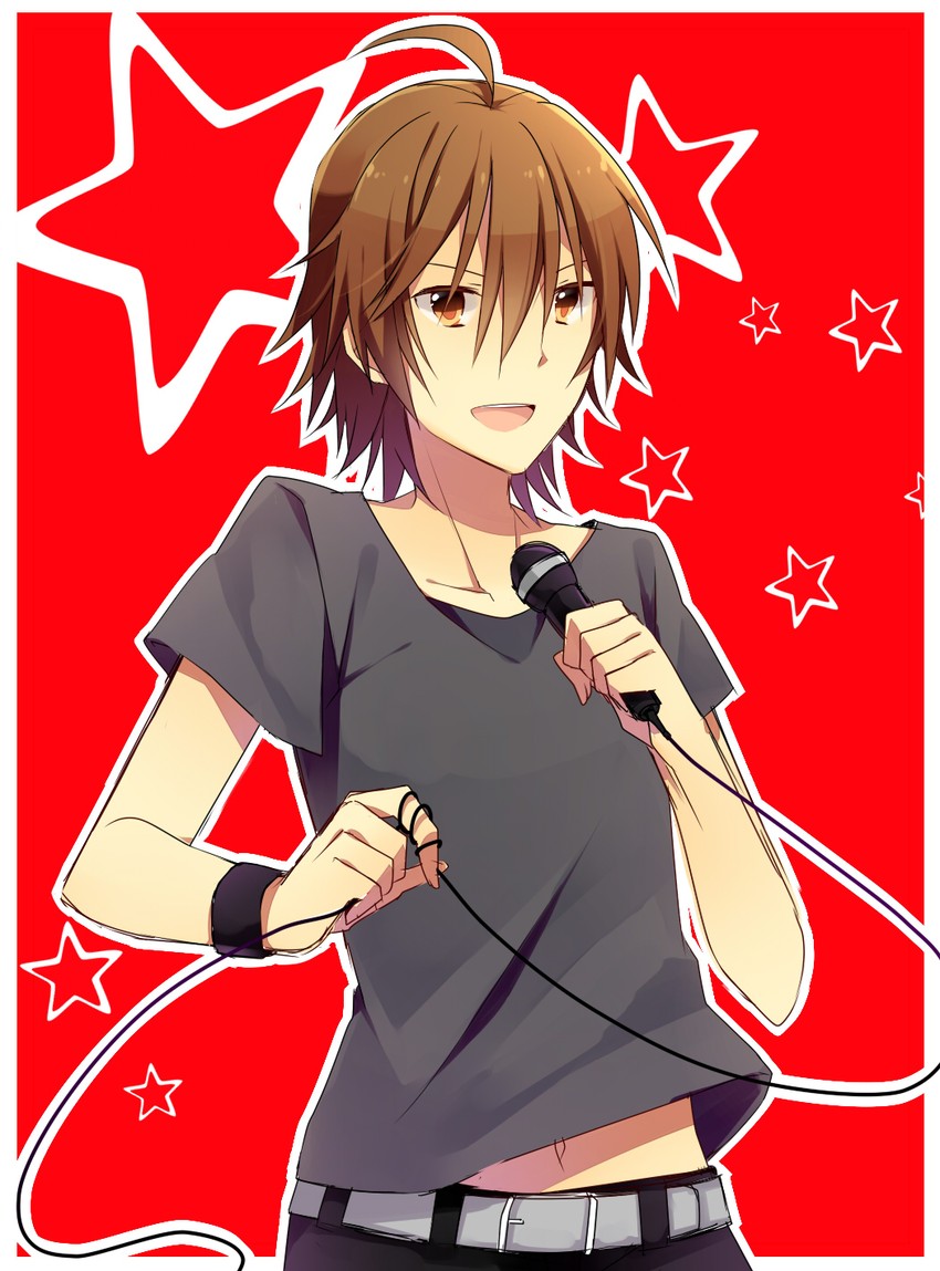 amagase touma (idolmaster and 1 more) drawn by konase_(non_stop!)