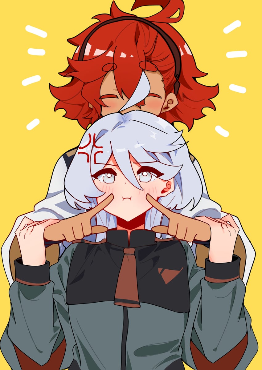 suletta mercury and miorine rembran (gundam and 1 more) drawn by akane_1225