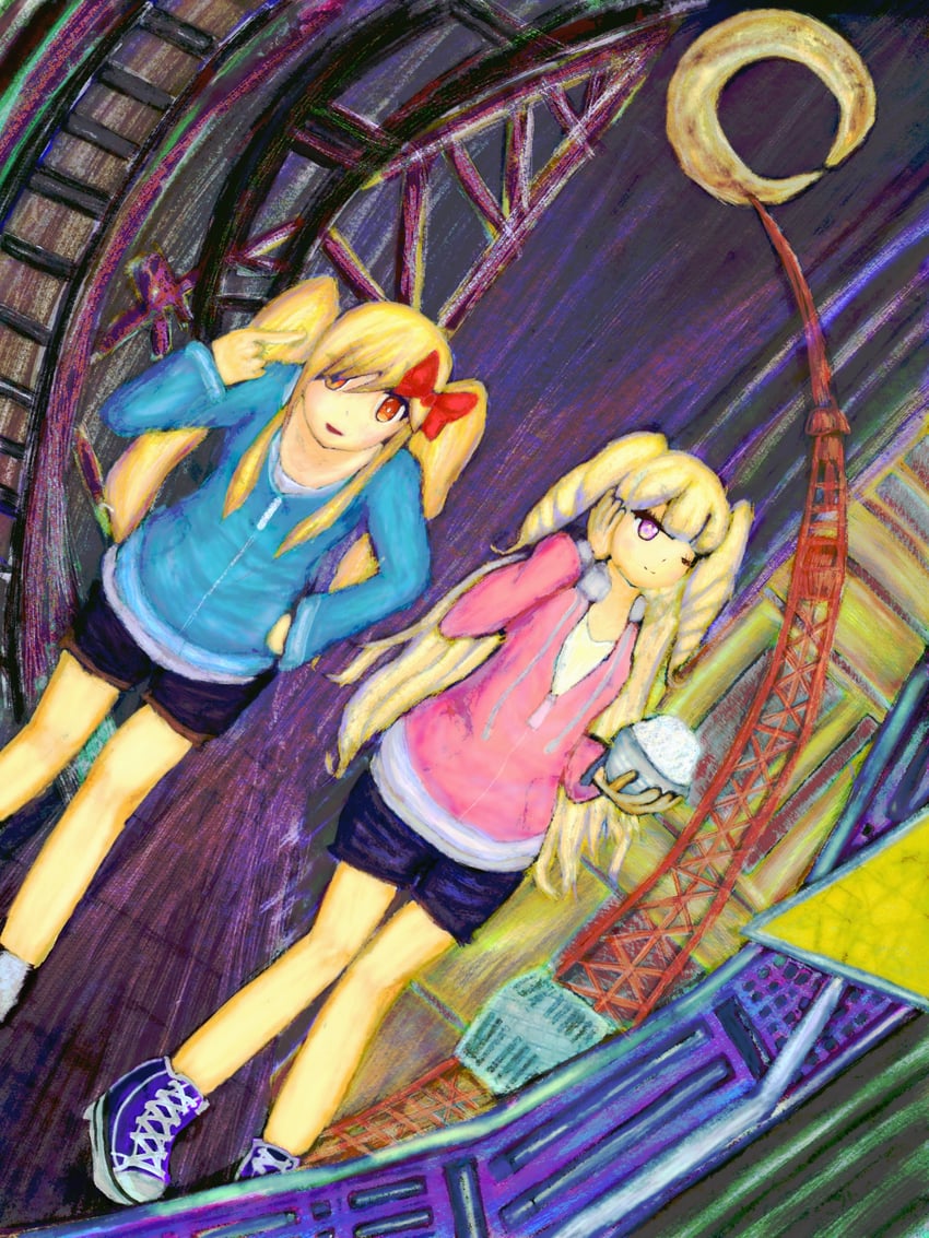 nijino yume and yumekawa yui (pretty series and 4 more) drawn by kayama_(yamatai_1230)