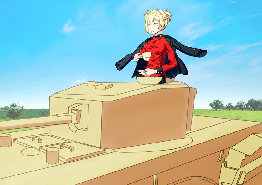 welrod mkii (girls' frontline and 1 more) drawn by gilijim