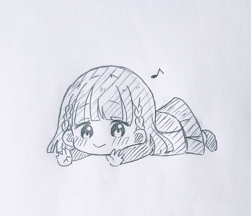 kachimachi kosuzu (love live! and 1 more) drawn by wataame._(rubytan_25)