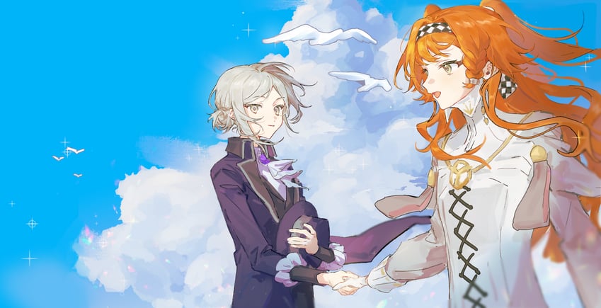 vertin and sonetto (reverse:1999) drawn by rang_wo_zai_shui_10_fenzhong