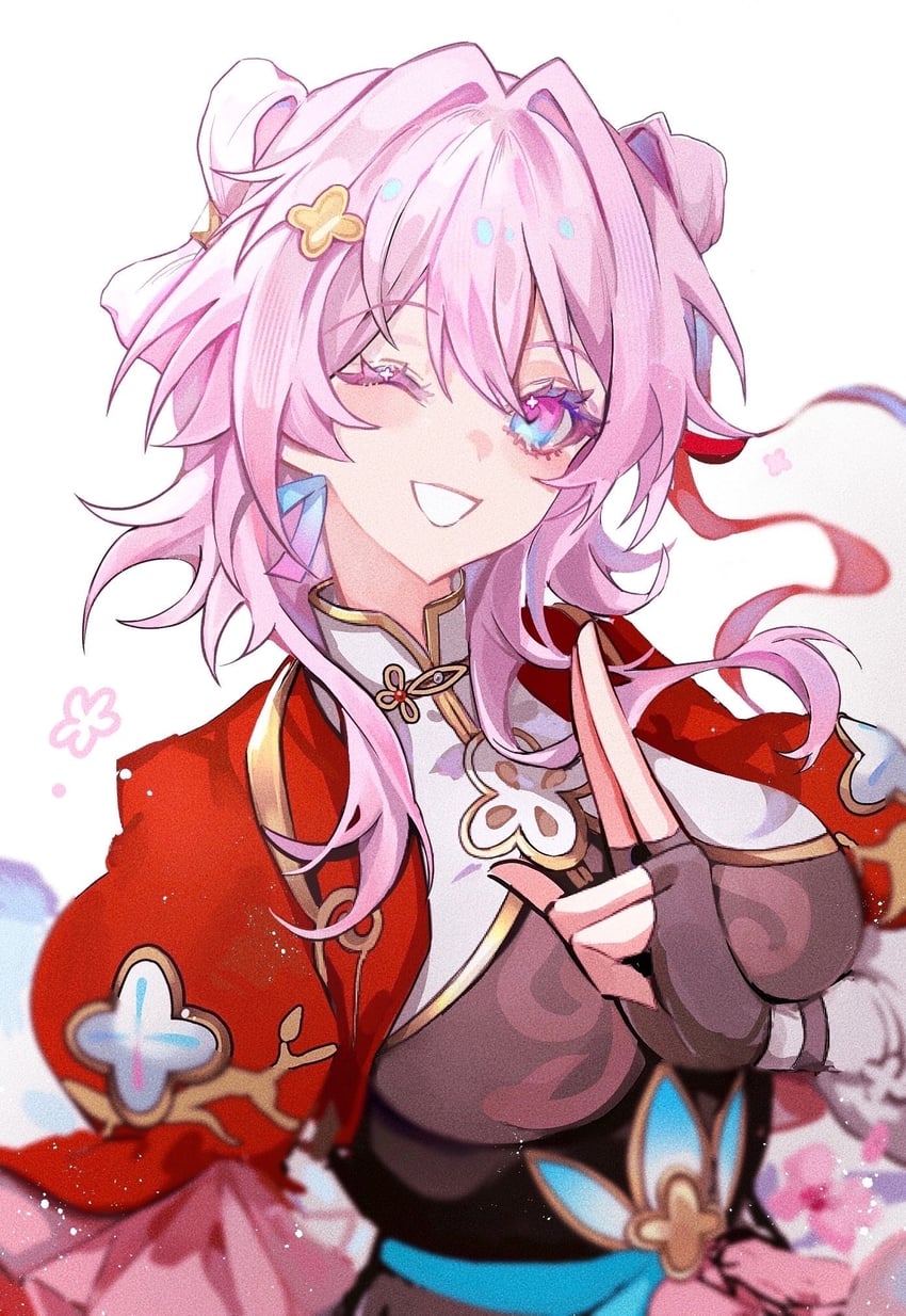 march 7th (honkai and 1 more) drawn by diandao_qin