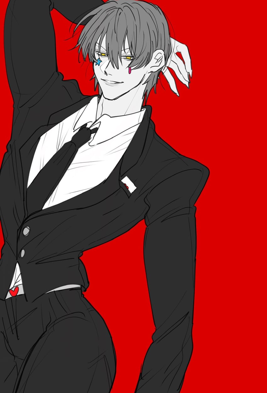 hisoka morow (hunter x hunter) drawn by tktk_7777