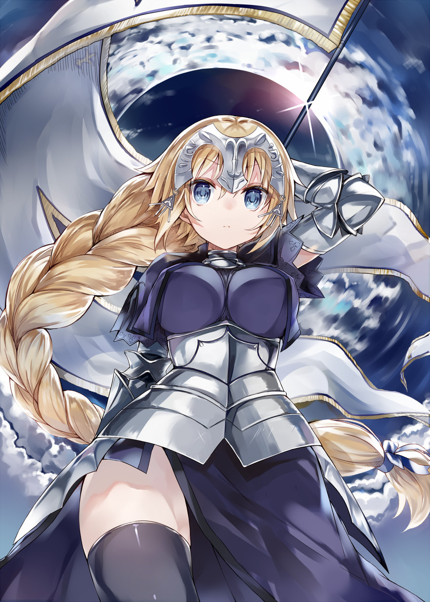 jeanne d'arc (fate and 1 more) drawn by kou_mashiro