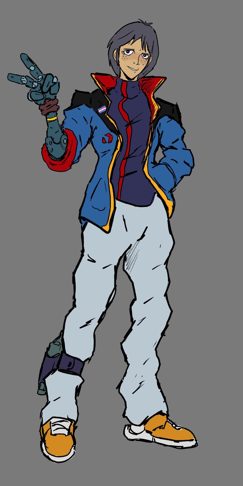kai shiden (gundam and 2 more) drawn by shadefish1