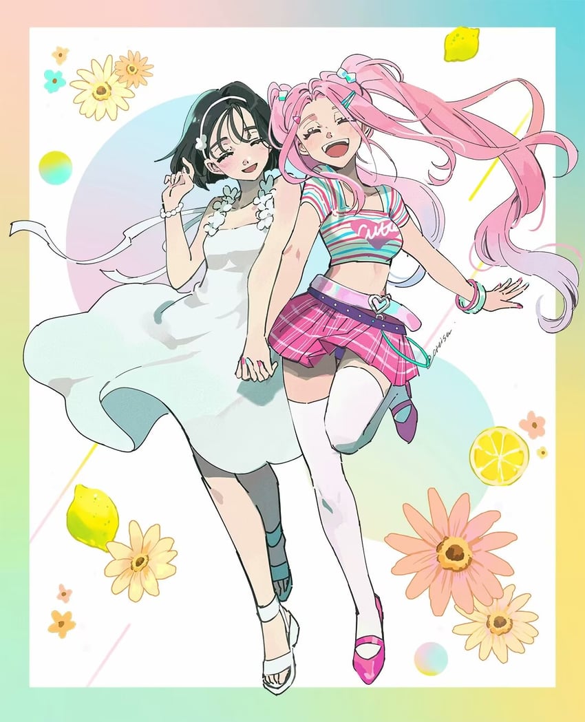 sua and mizi (alien stage) drawn by citi_(shirosora)