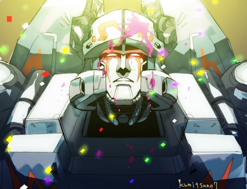megatron (transformers and 1 more) drawn by oden_(dofuko)