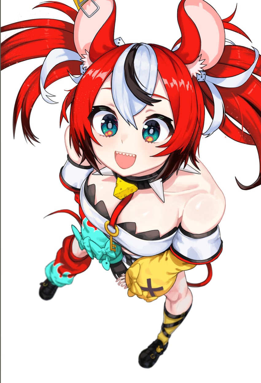 hakos baelz (hololive and 1 more) drawn by food211