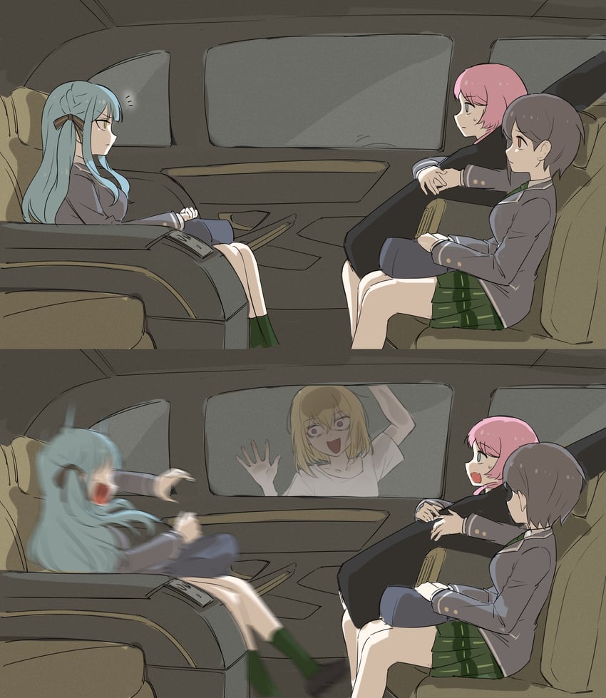 chihaya anon, togawa sakiko, misumi uika, and takamatsu tomori (bang dream! and 1 more) drawn by yzj21333
