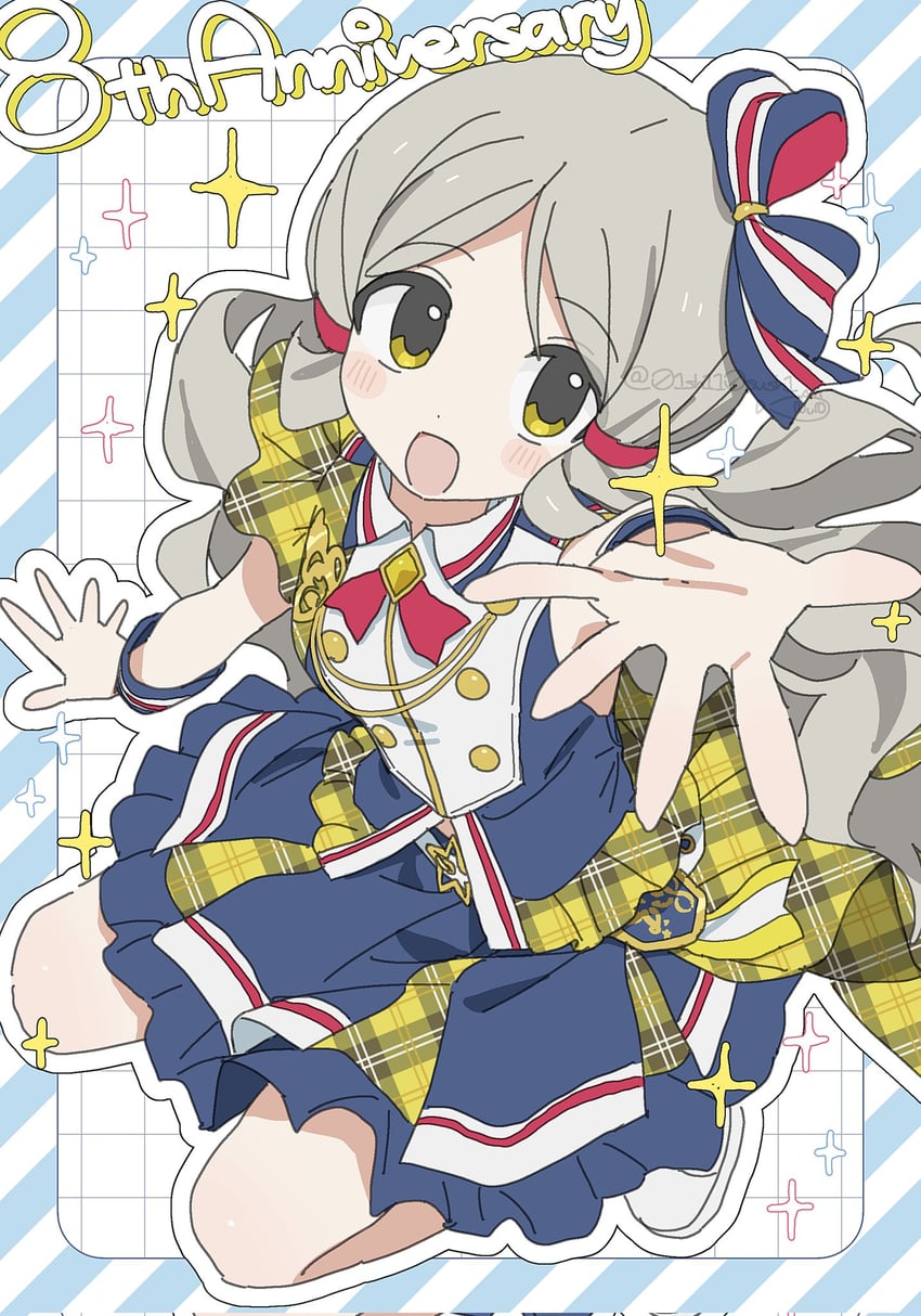 handa roco (idolmaster and 2 more) drawn by 01sh110sush1
