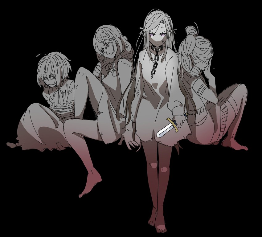 edelgard von hresvelg, dorothea arnault, bernadetta von varley, and petra macneary (fire emblem and 1 more) drawn by hirunesukix