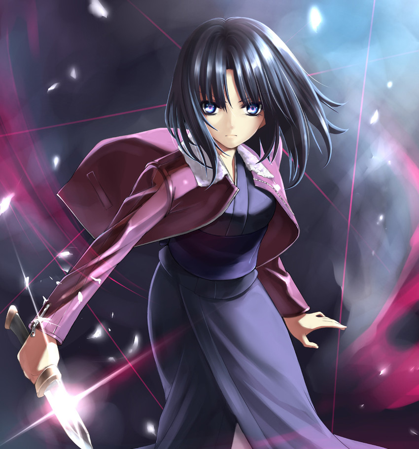 ryougi shiki (kara no kyoukai) drawn by takemori_shintarou