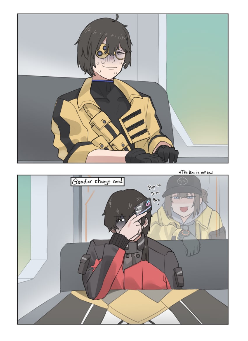 commander, dier, and dima (girls' frontline and 1 more) drawn by natawaru
