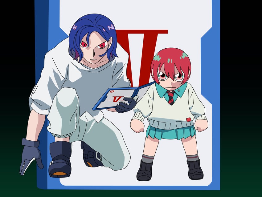 amate yuzuriha and shuji ito (gundam and 2 more) drawn by reprilo_channel