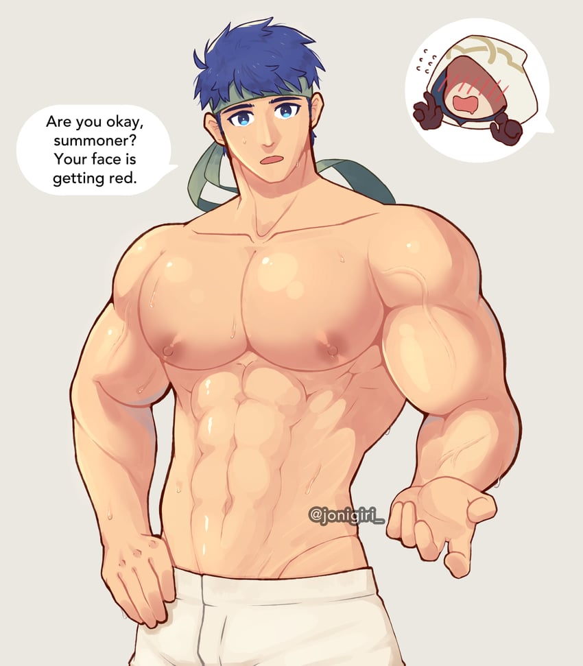 ike and kiran (fire emblem and 2 more) drawn by jon_(jonigiri)