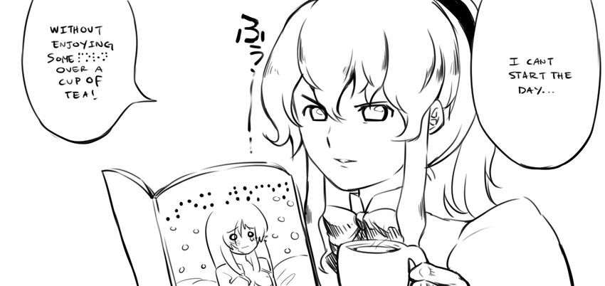 ikezawa hanako and satou lilly (katawa shoujo) drawn by ge-b