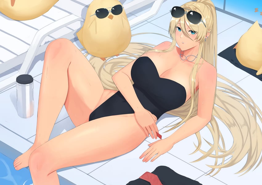 manjuu, bismarck, and bismarck zwei (azur lane) drawn by bitter_(38399521)