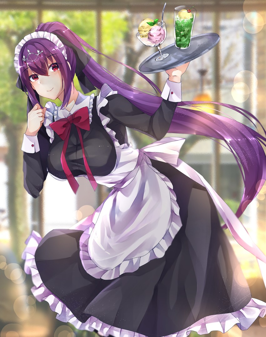 scathach and scathach skadi (fate and 1 more) drawn by hitomin_(ksws7544)