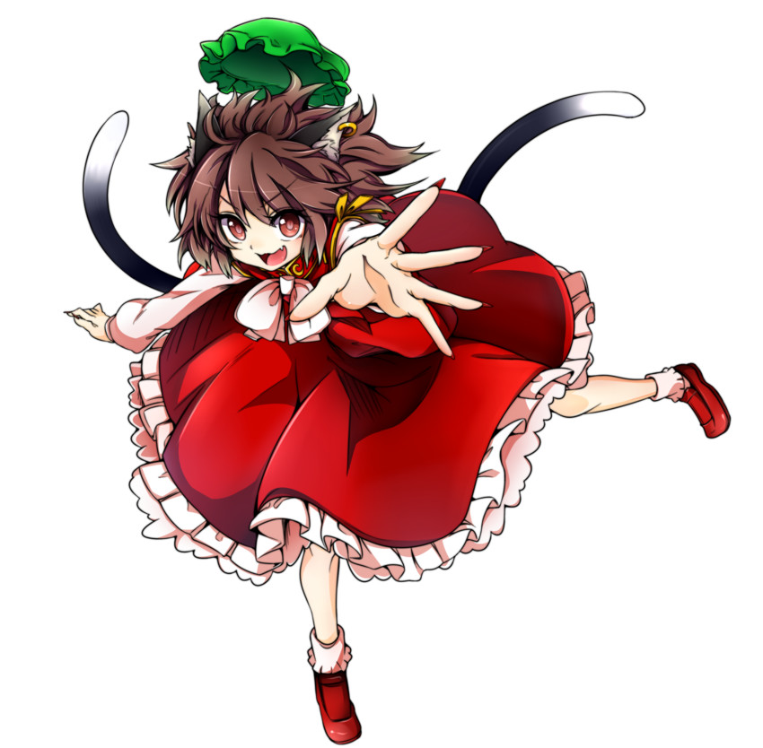 chen (touhou) drawn by baba_(baba_seimaijo)