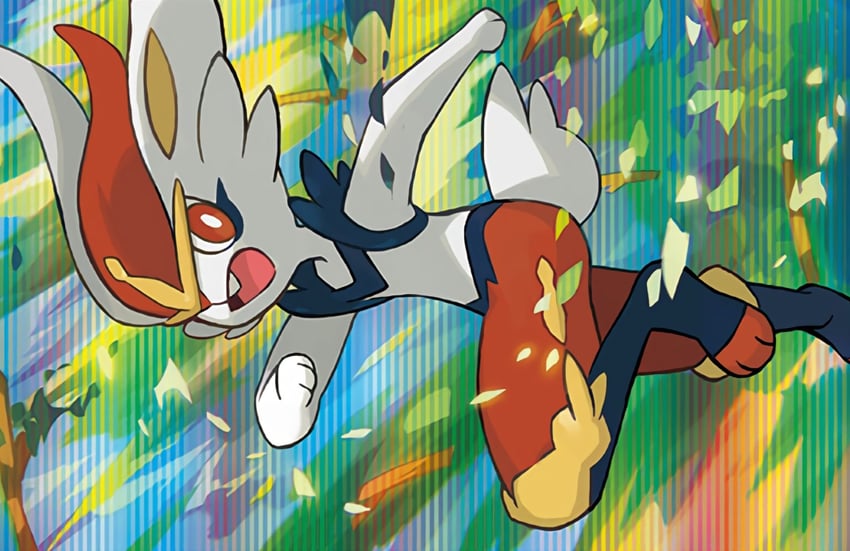 cinderace (pokemon and 1 more) drawn by saitou_naoki