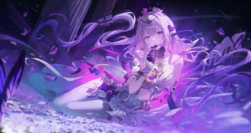 castorice (honkai and 1 more) drawn by yonesdraws