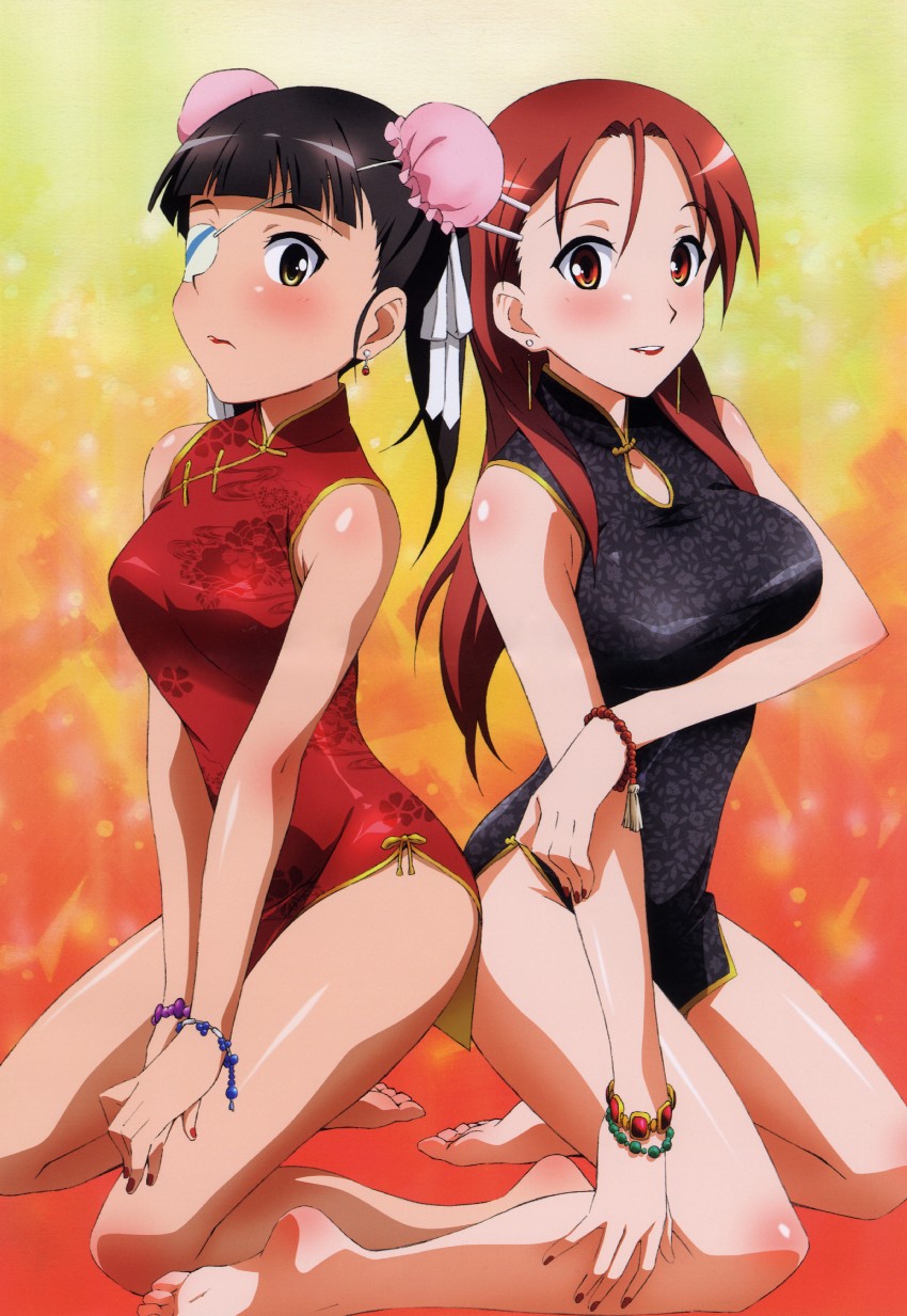 sakamoto mio and minna-dietlinde wilcke (world witches series and 1 more) drawn by onoda_masahito