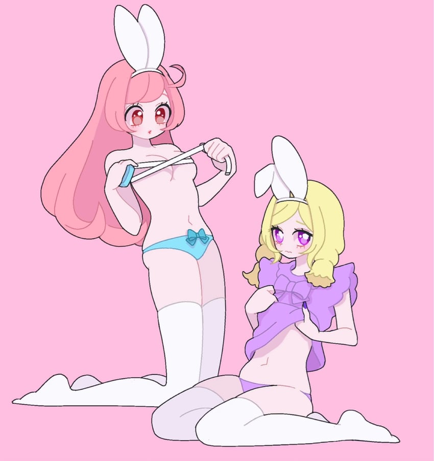 ayase naru and takanashi otoha (pretty series and 2 more) drawn by nyaasechan