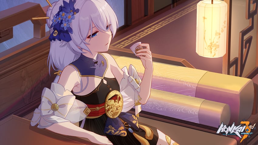 theresa apocalypse and zhuge kongming (honkai and 1 more)