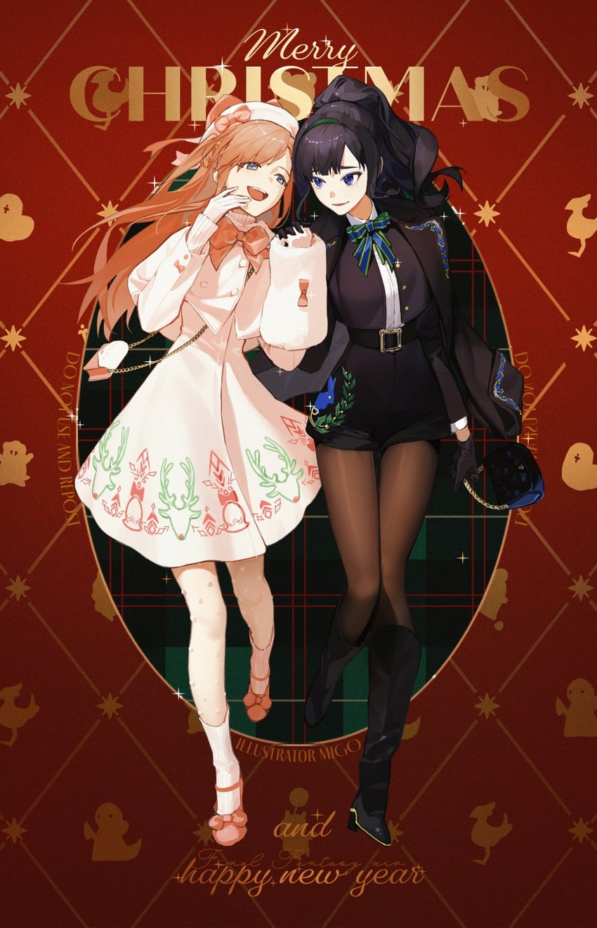 ryne waters and gaia (final fantasy and 1 more) drawn by migo45