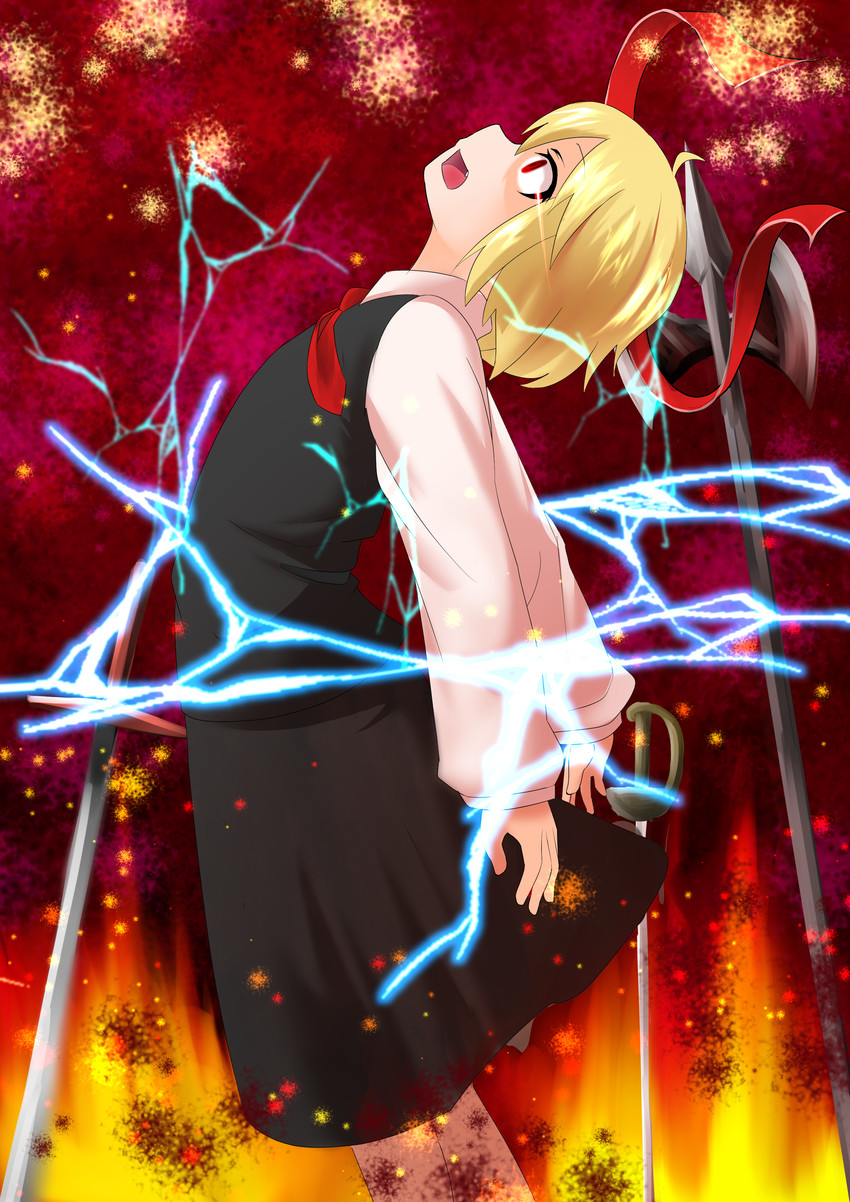 rumia and ex-rumia (touhou) drawn by reito_(lyra-yasao-0628)