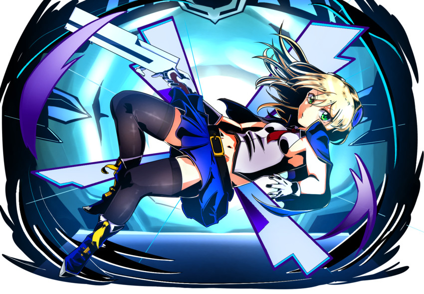 noel vermillion (blazblue and 1 more) drawn by warutsu_(takudann)