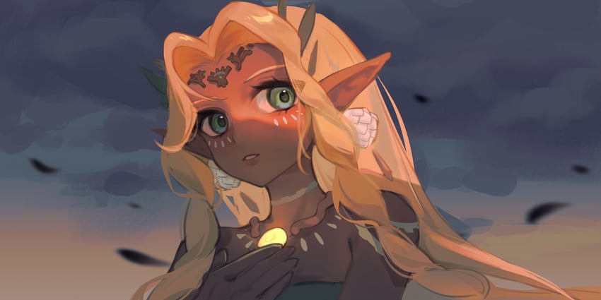 sonia (the legend of zelda and 1 more) drawn by yumiyumo3o