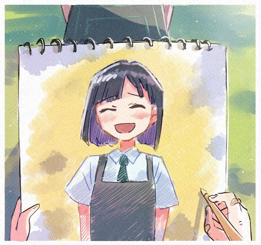 yua serufu and suride miku (do it yourself!!) drawn by tsubobot