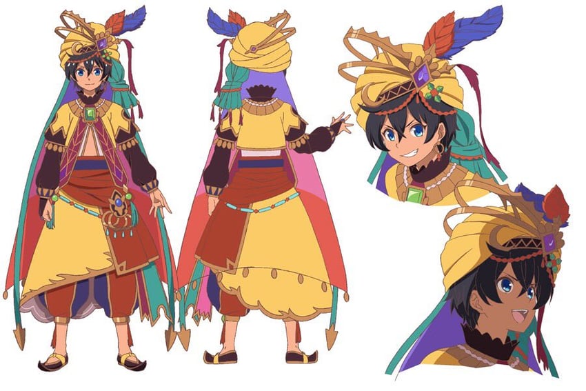chaos aladdin (grimms notes and 1 more) drawn by kawashima_hisashi