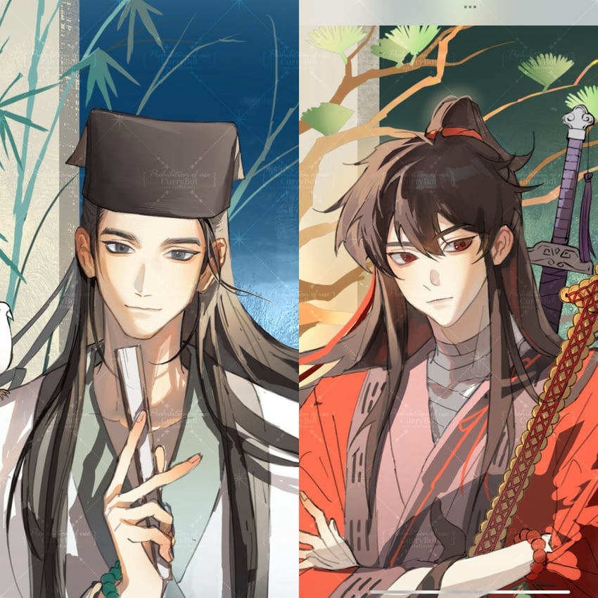 li huowang and zhuge yuan (dao gui yi xian) drawn by wo_zhen_fule