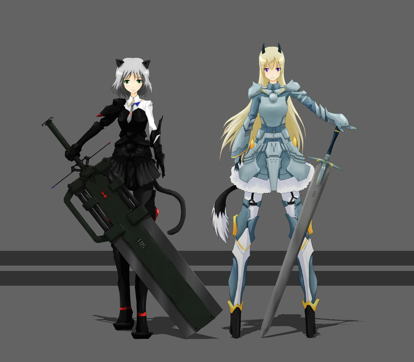 sanya v. litvyak and eila ilmatar juutilainen (world witches series and 1 more) drawn by nohoro