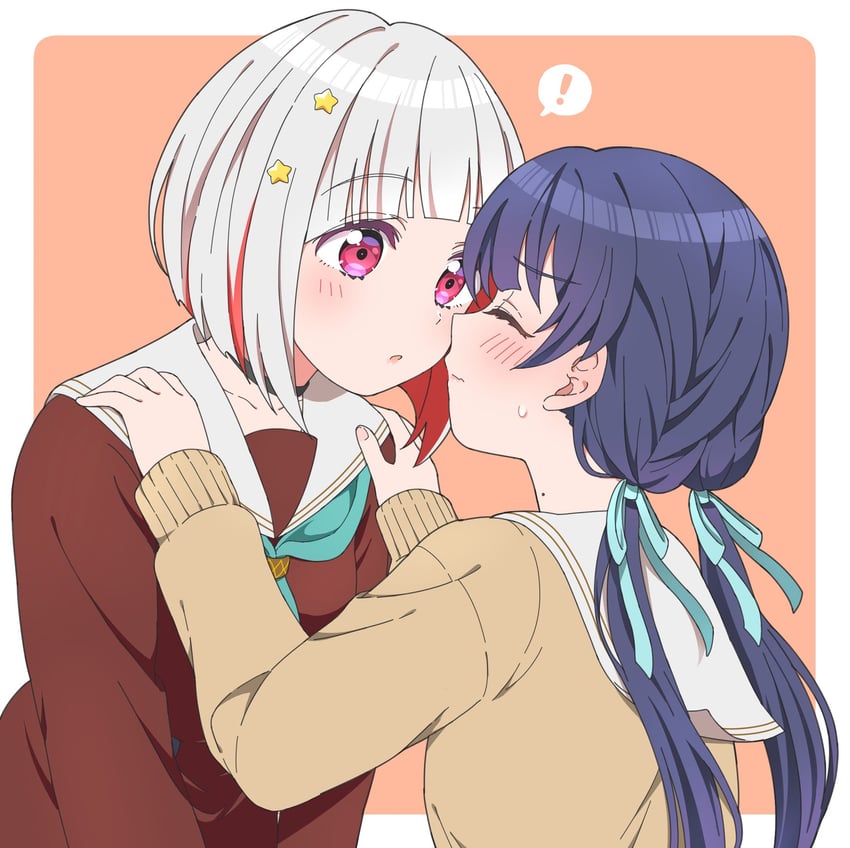 murano sayaka and yugiri tsuzuri (love live! and 1 more) drawn by jenny_(je2live)