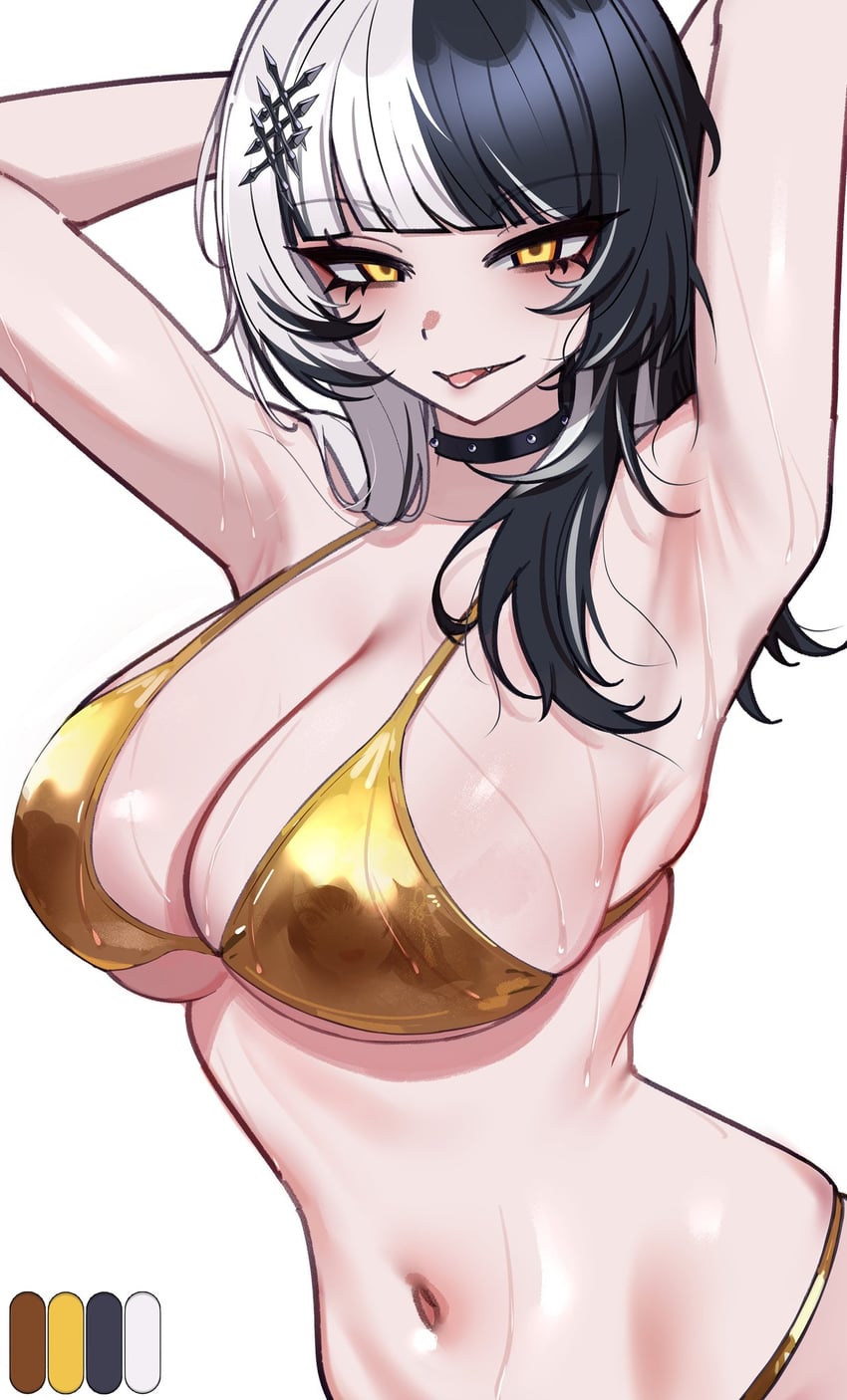 shiori novella (hololive and 1 more) drawn by doujenrad