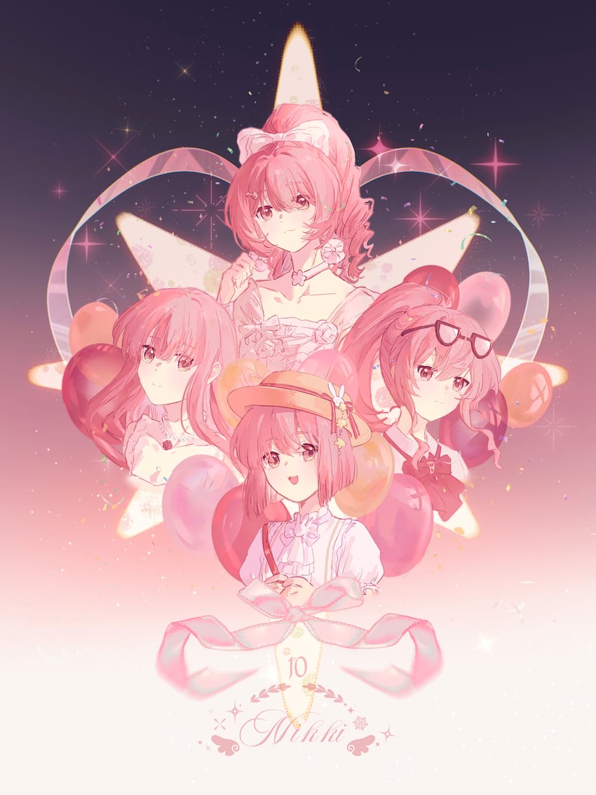 nikki and young nikki (nikki and 3 more) drawn by anlimil