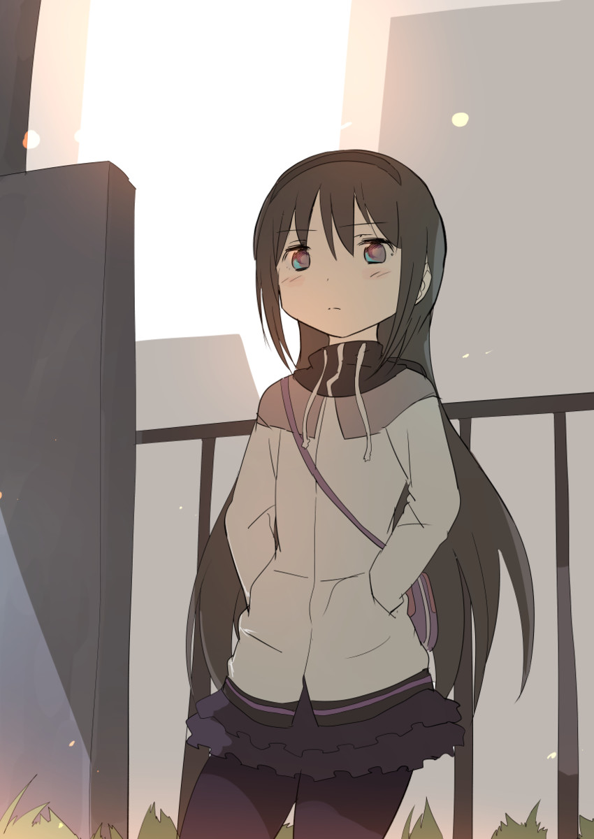 akemi homura (mahou shoujo madoka magica) drawn by samidare_(hoshi)