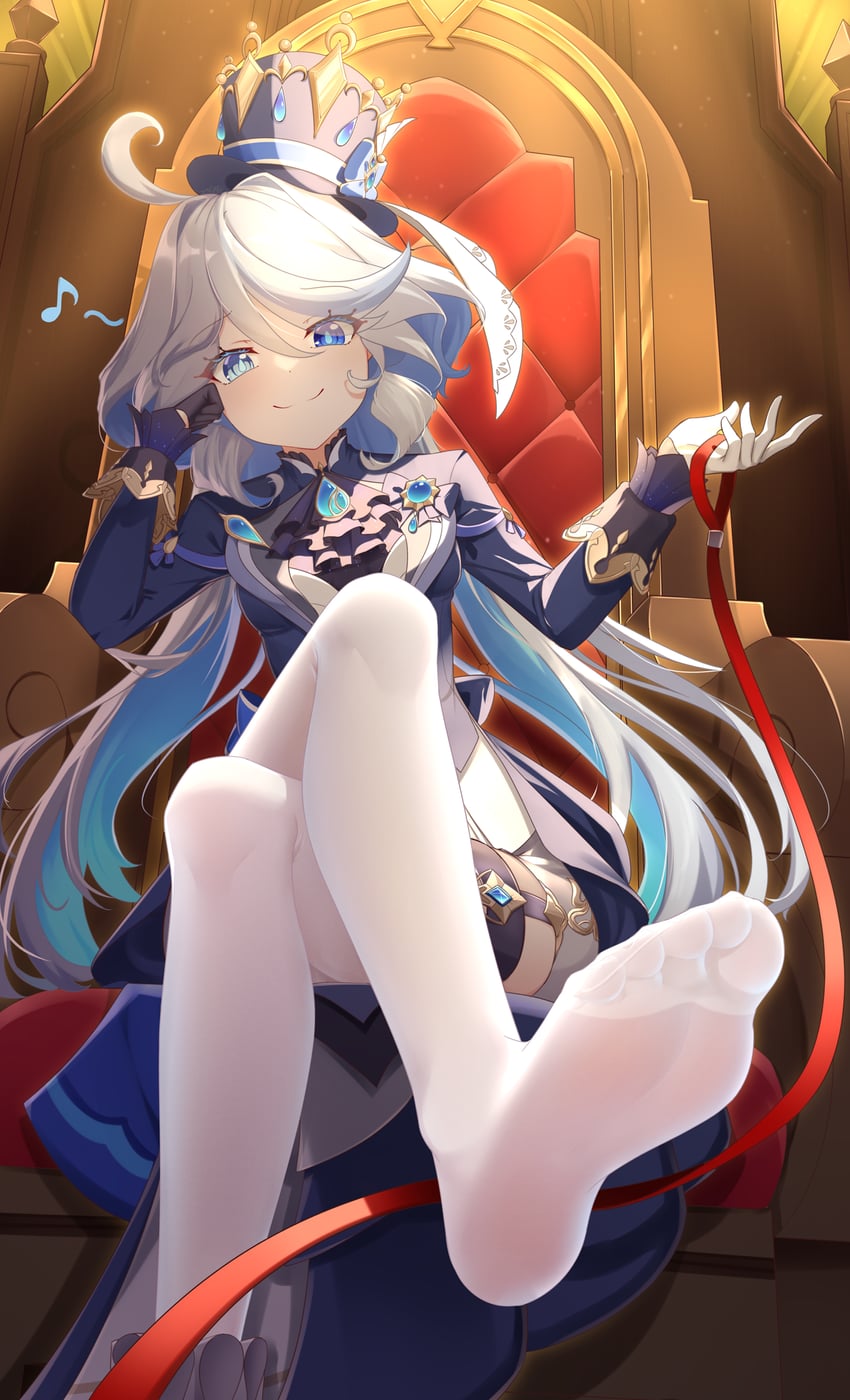furina (genshin impact) drawn by kaede_uehara