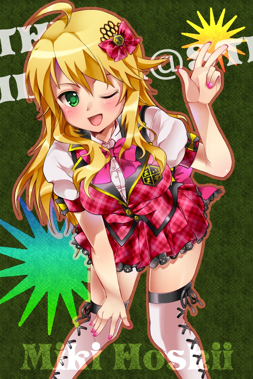hoshii miki (idolmaster and 1 more) drawn by motiking